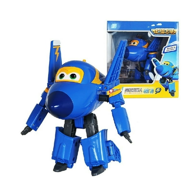 Big!!!15cm ABS Super Wings Deformation Airplane Robot Action Figures Super Wing